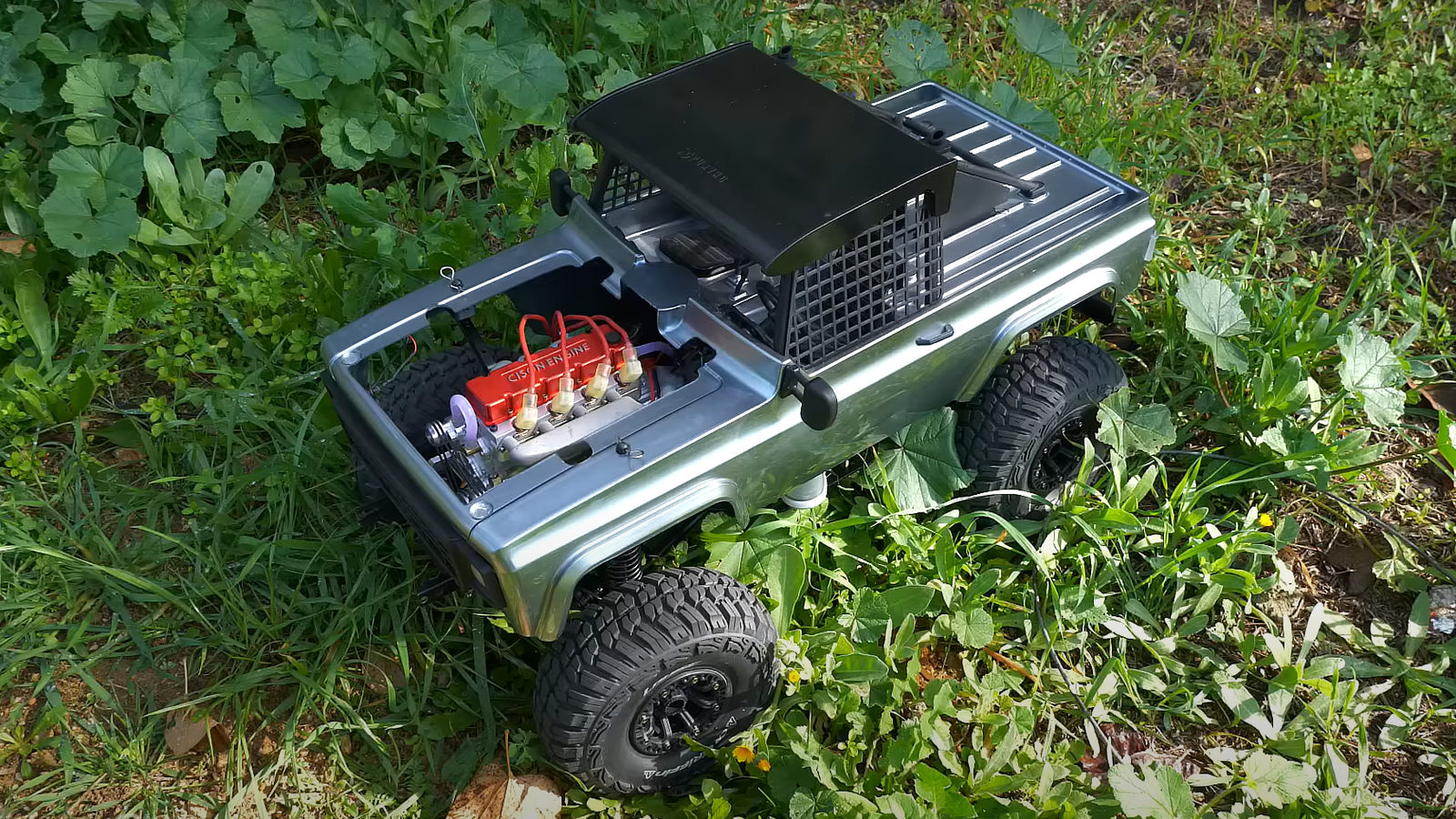 This Radio-Controlled 4x4 With A Tiny Four-Cylinder May Be The Ultimate Toy